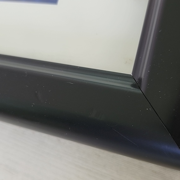 Disney The Little Mermaid Bridal Ariel with Flounder, black framed print - Picture 9 of 12